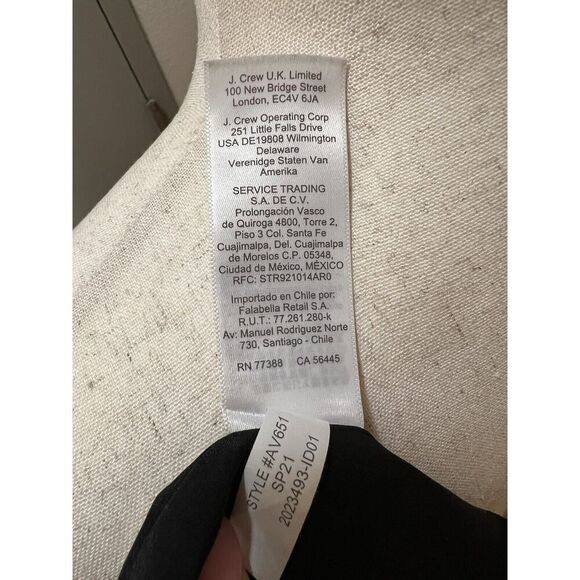 J. Crew Women's Fall Floral Dress Midi Long Sleeve Ruffles Bottom Lined Size 10 - Picture 11 of 13